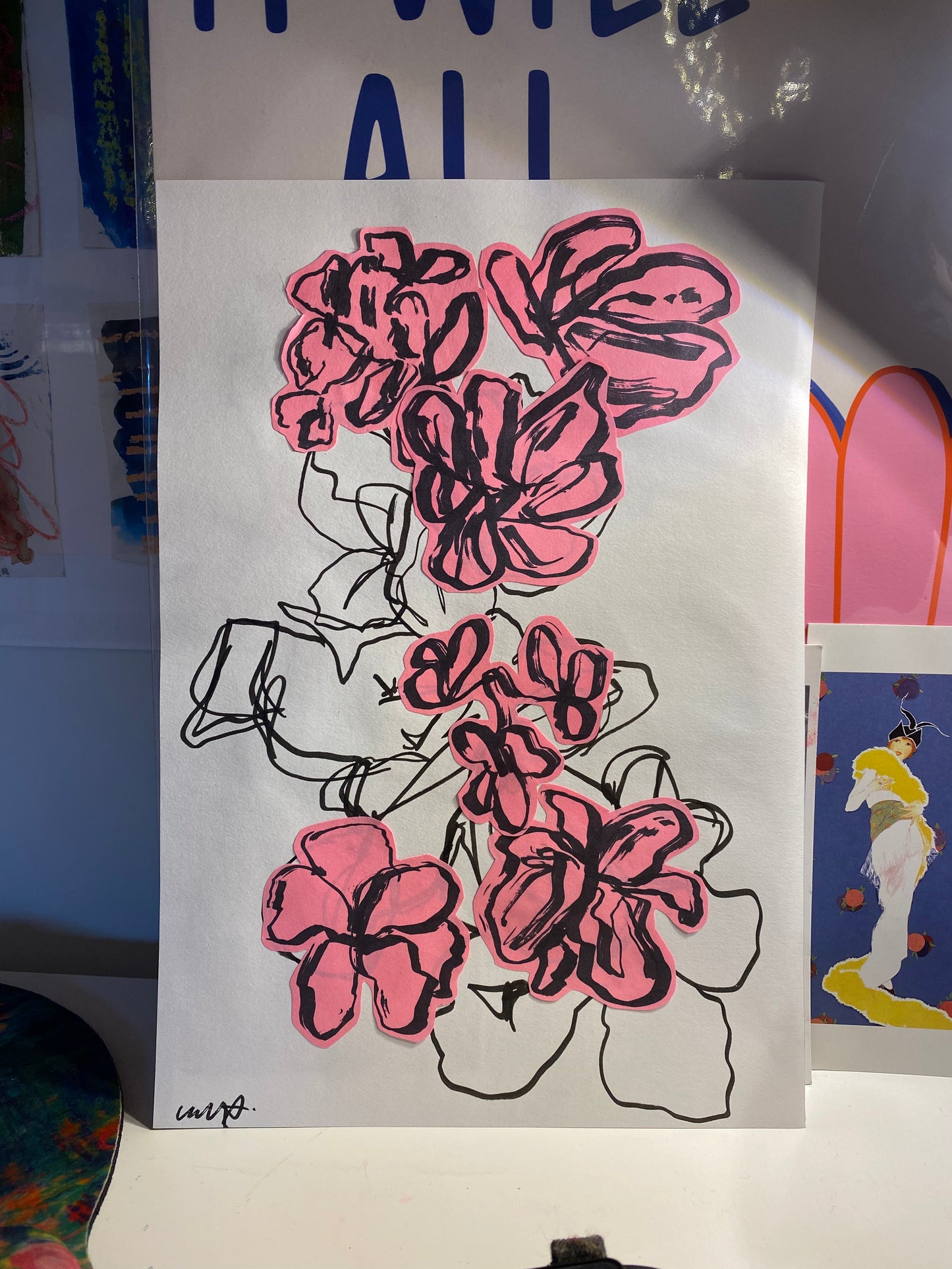Azalea sketch